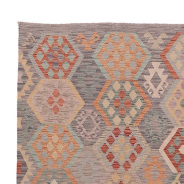 Kelim Rug - Splash - 340 x 244 cm - multicolored