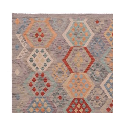 Kelim Rug - Splash - 353 x 262 cm - multicolored