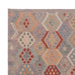 Kelim Rug - Splash - 353 x 262 cm - multicolored