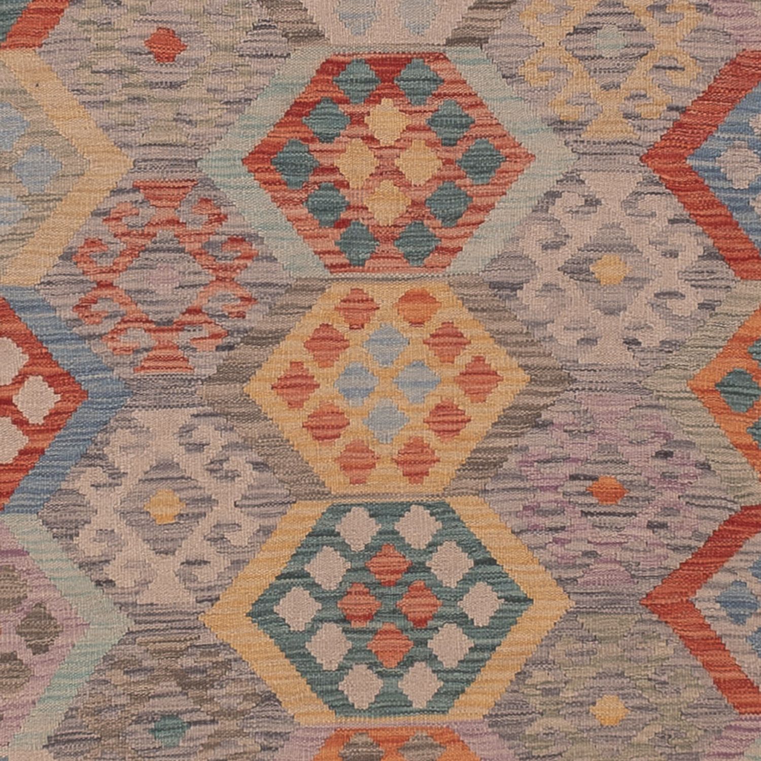 Kelim Rug - Splash - 352 x 255 cm - multicolored