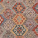 Kelim Rug - Splash - 352 x 255 cm - multicolored