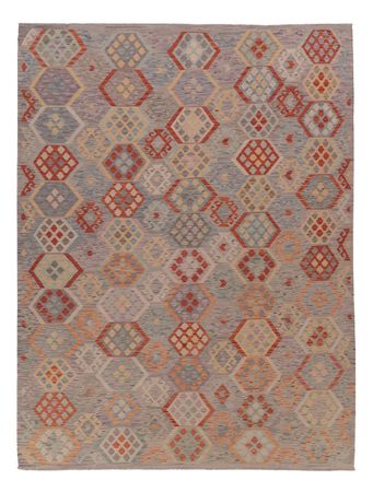 Kelim Rug - Splash - 342 x 257 cm - multicolored