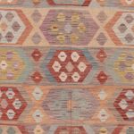 Kelim Rug - Splash - 352 x 254 cm - multicolored