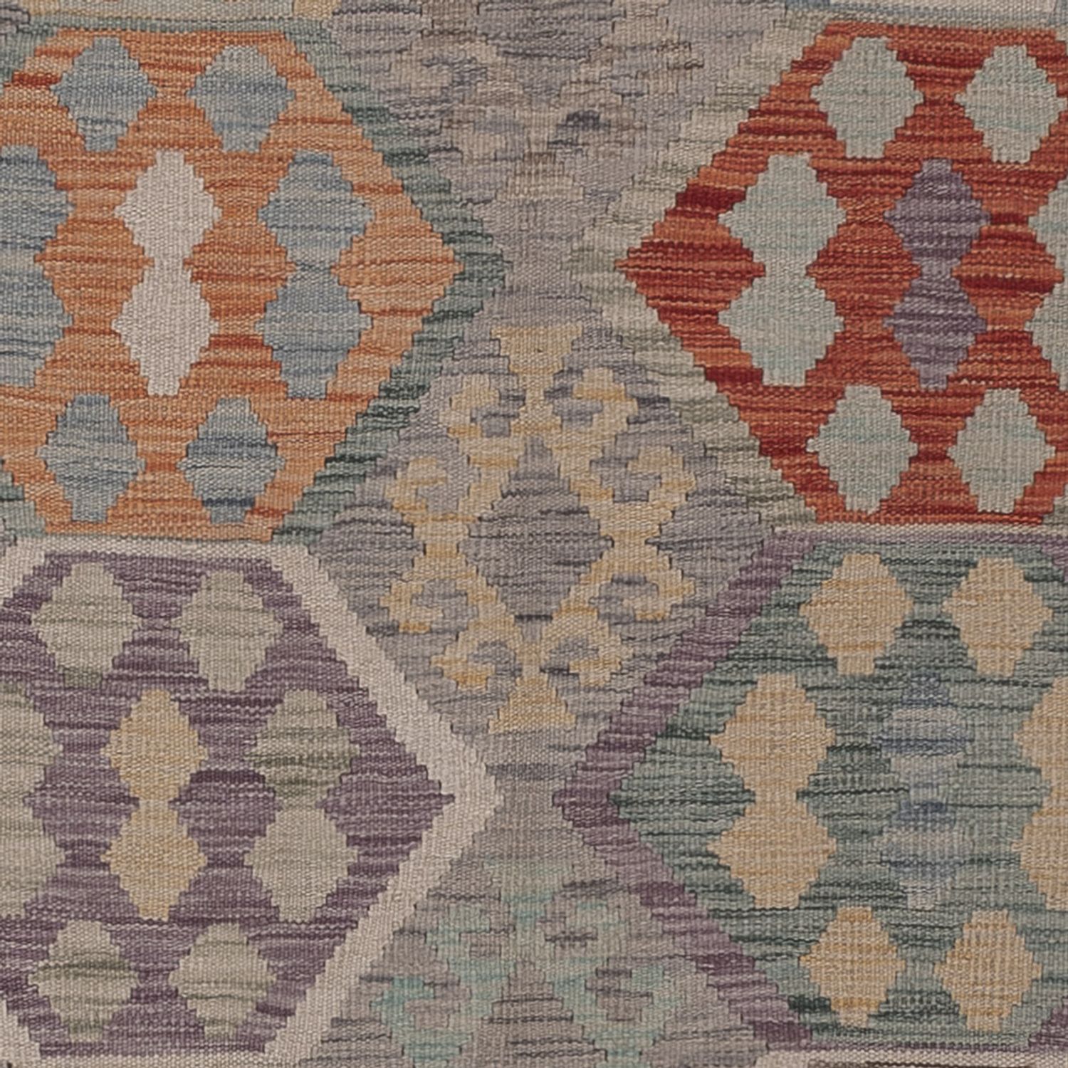 Kelim Rug - Splash - 294 x 203 cm - multicolored