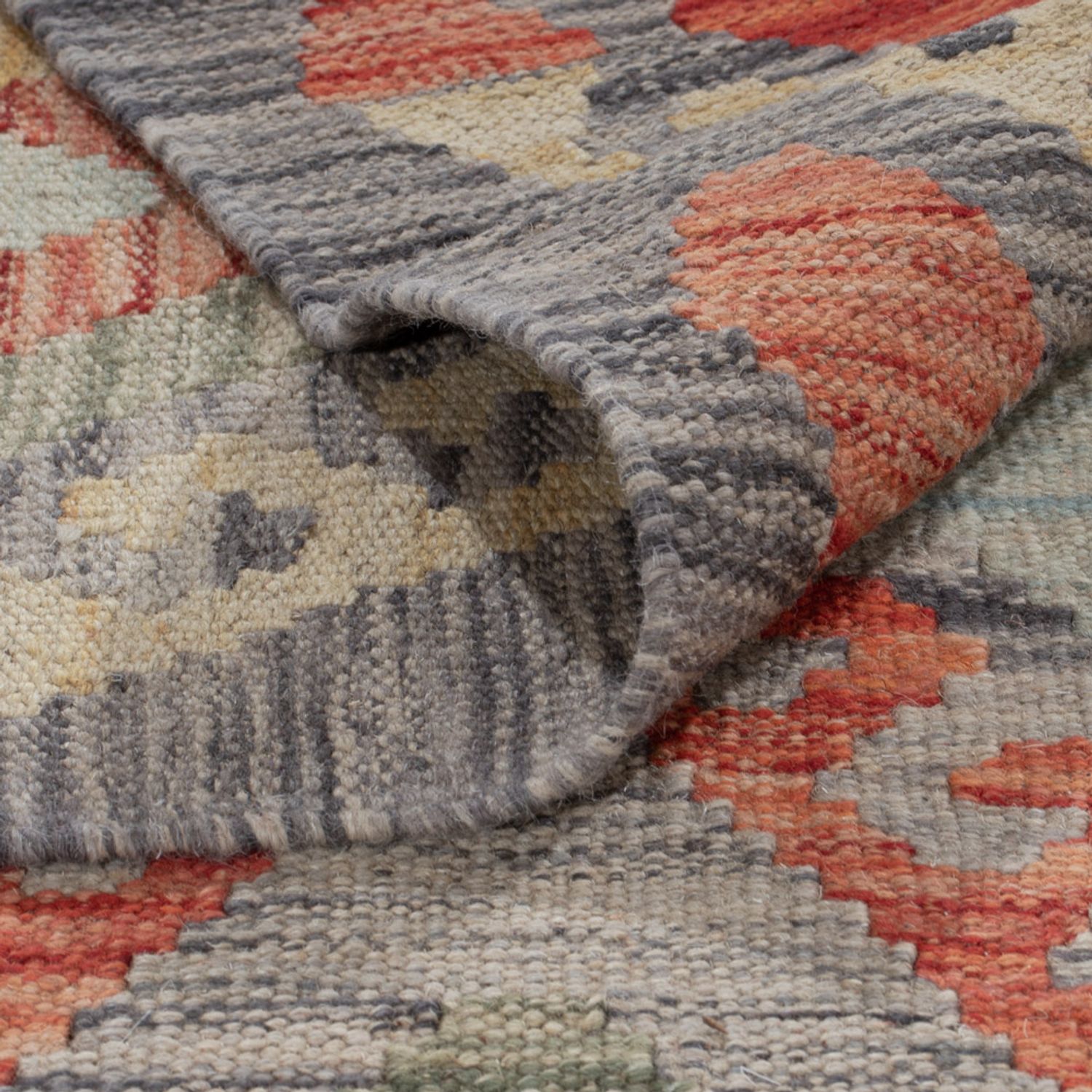 Kelim Rug - Splash - 294 x 209 cm - multicolored