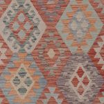 Kelim Rug - Splash - 307 x 250 cm - multicolored