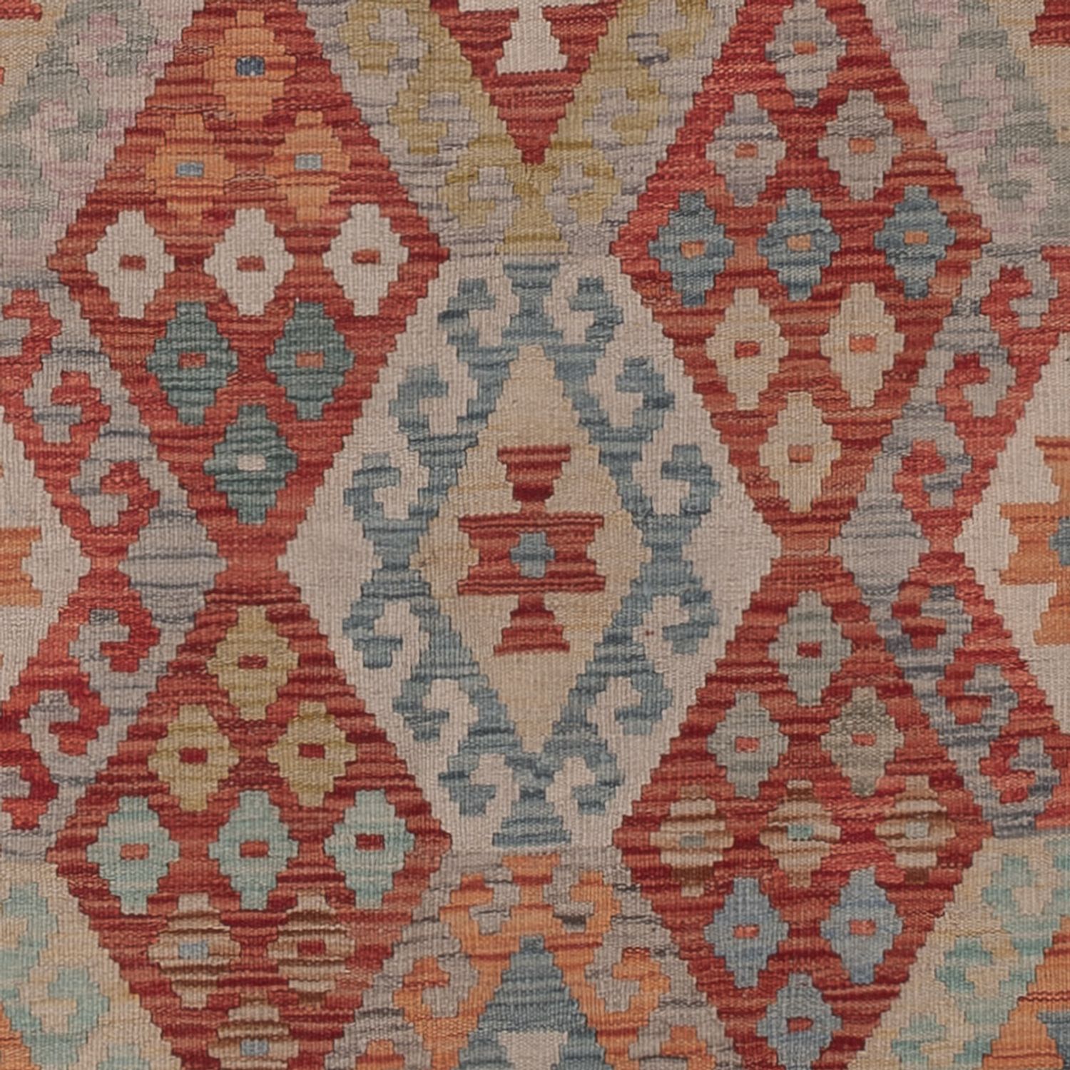 Kelim Rug - Splash - 305 x 204 cm - multicolored