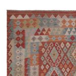 Kelim Rug - Splash - 305 x 204 cm - multicolored