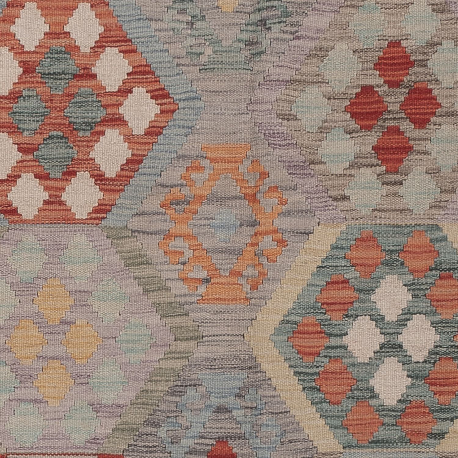 Kelim Rug - Splash - 299 x 205 cm - multicolored