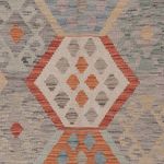 Kelim Rug - Splash - 296 x 201 cm - multicolored