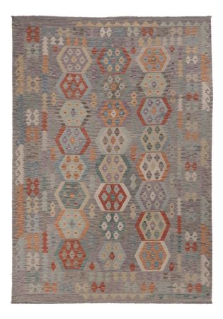 Kelim Rug - Splash - 293 x 206 cm - multicolored