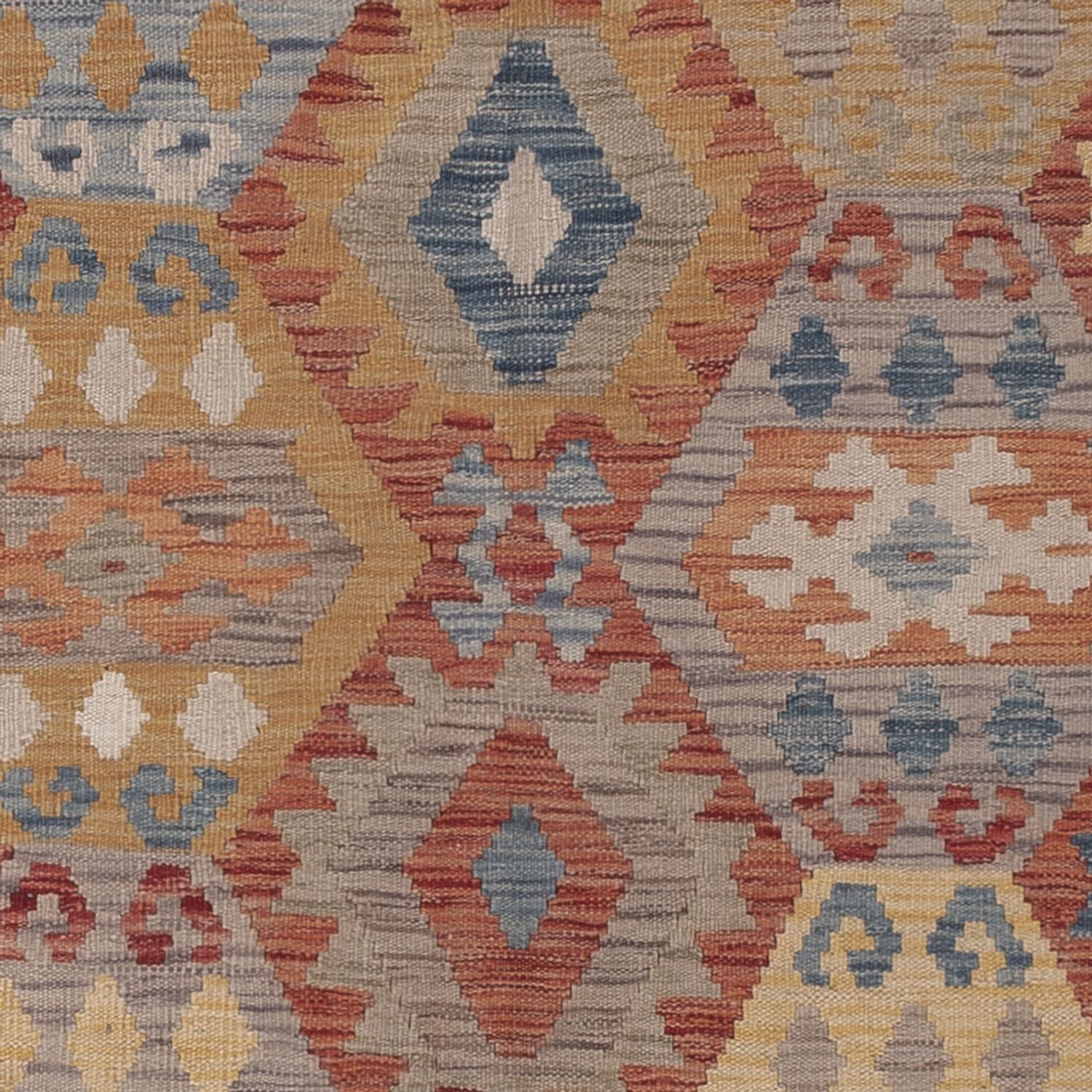 Kelim Rug - Splash - 301 x 209 cm - multicolored