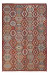 Kelim Rug - Splash - 309 x 205 cm - multicolored