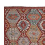 Kelim Rug - Splash - 309 x 205 cm - multicolored