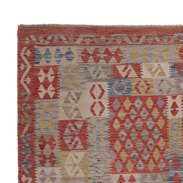 Kelim Rug - Splash - 304 x 206 cm - multicolored