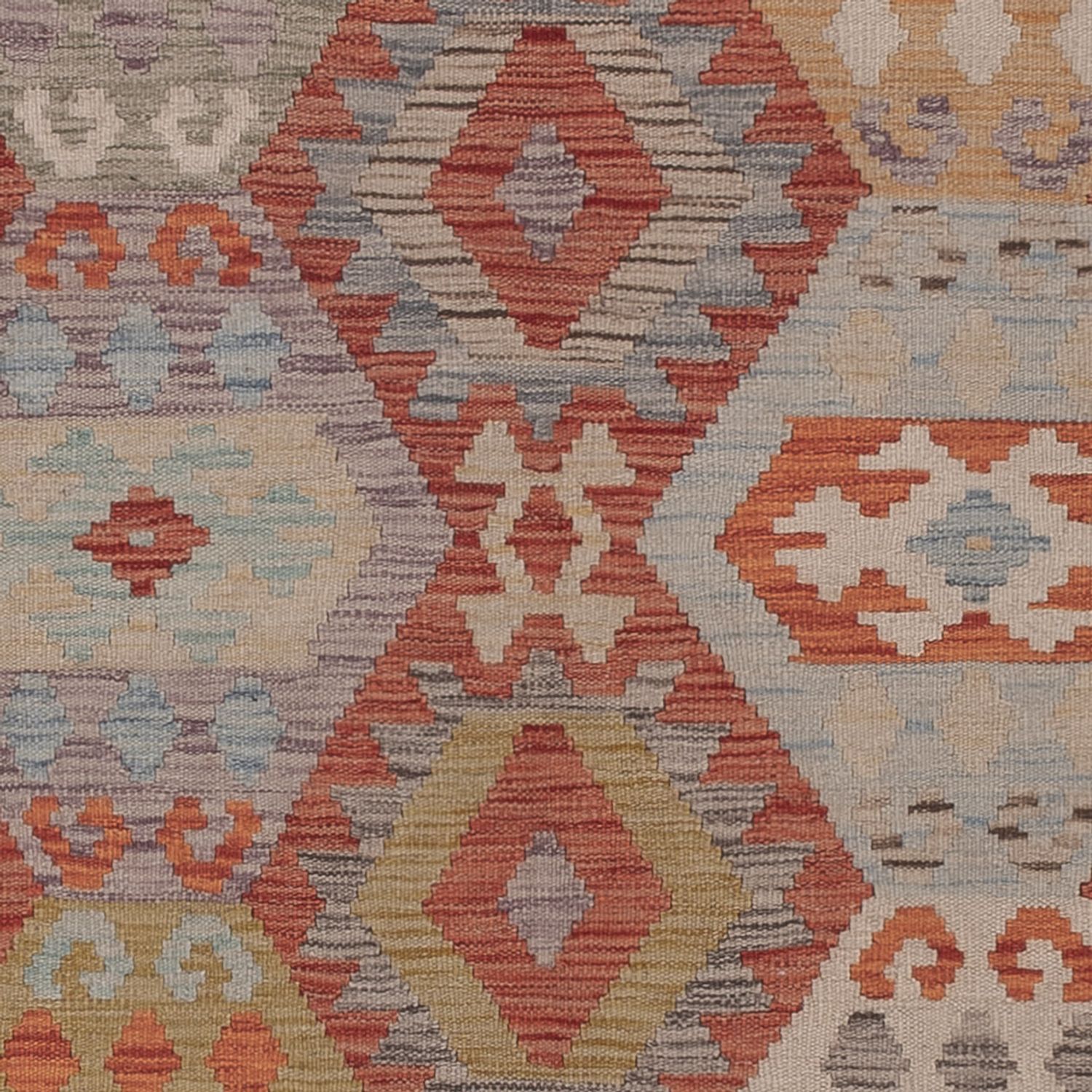 Kelim Rug - Splash - 308 x 208 cm - multicolored