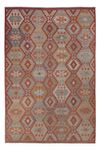 Kelim Rug - Splash - 308 x 208 cm - multicolored