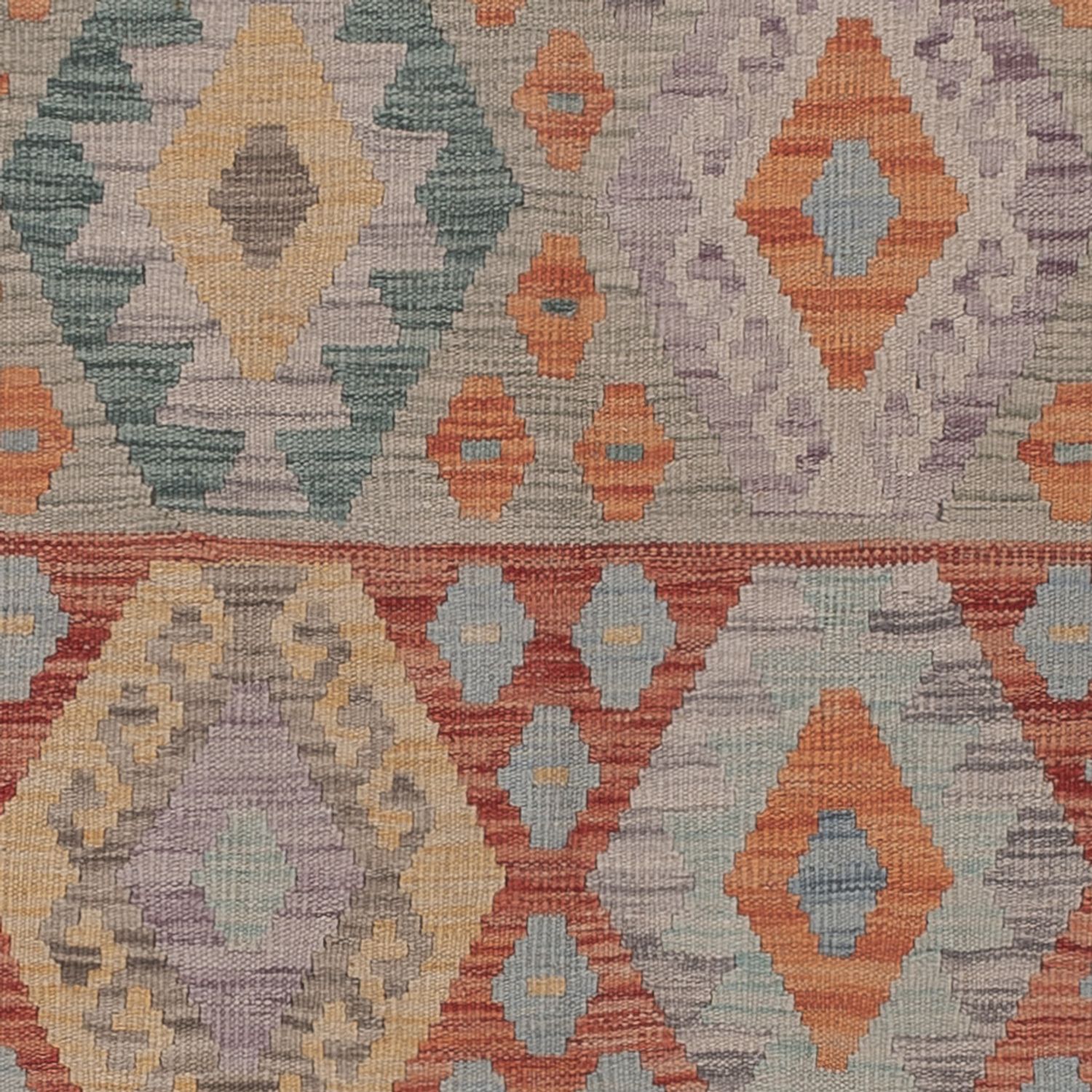 Kelim Rug - Splash - 282 x 195 cm - multicolored