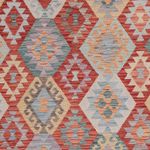 Kelim Rug - Splash - 305 x 251 cm - multicolored