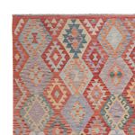 Kelim Rug - Splash - 305 x 251 cm - multicolored