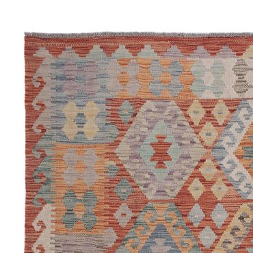 Kelim Rug - Splash - 238 x 174 cm - multicolored