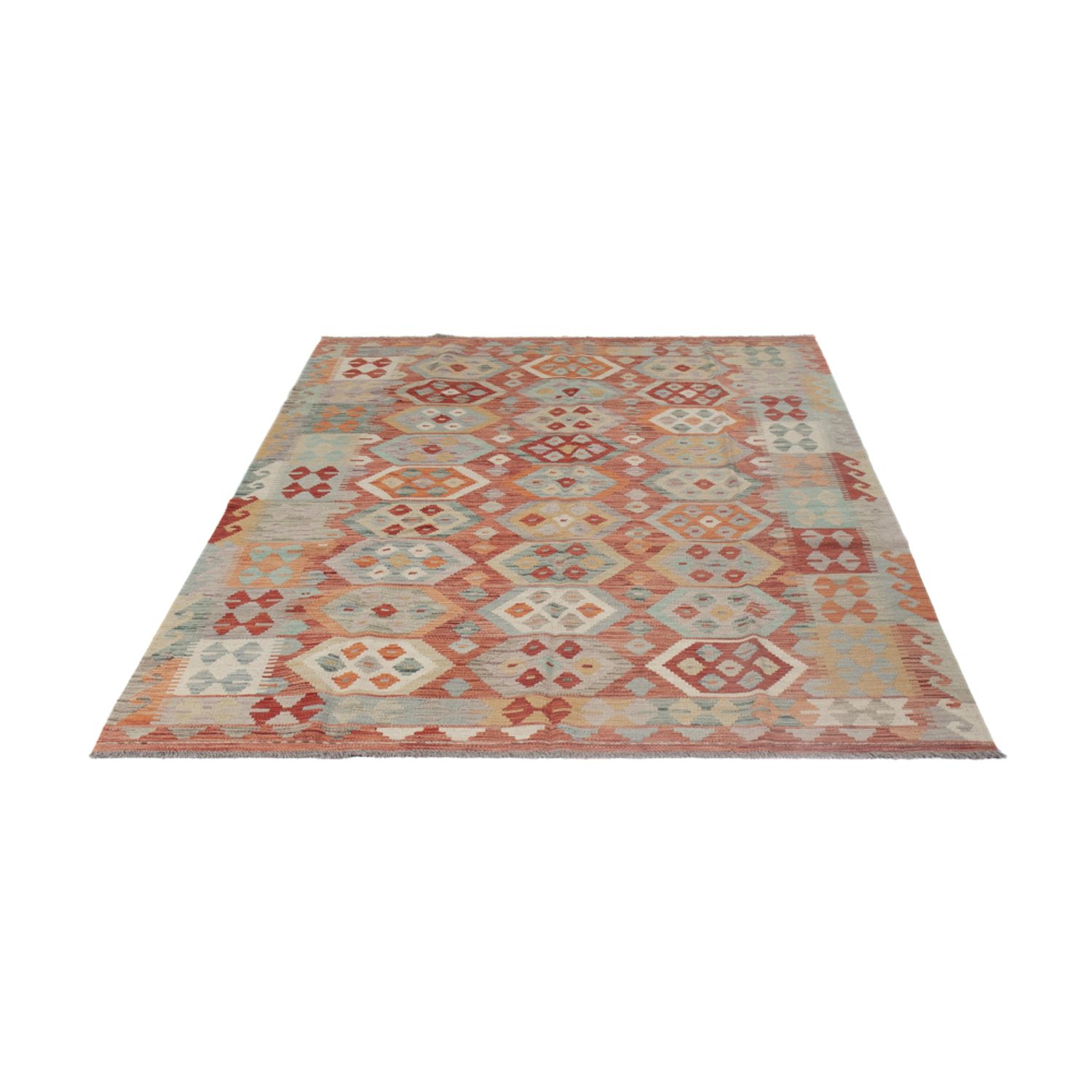 Kelim Rug - Splash - 235 x 170 cm - multicolored