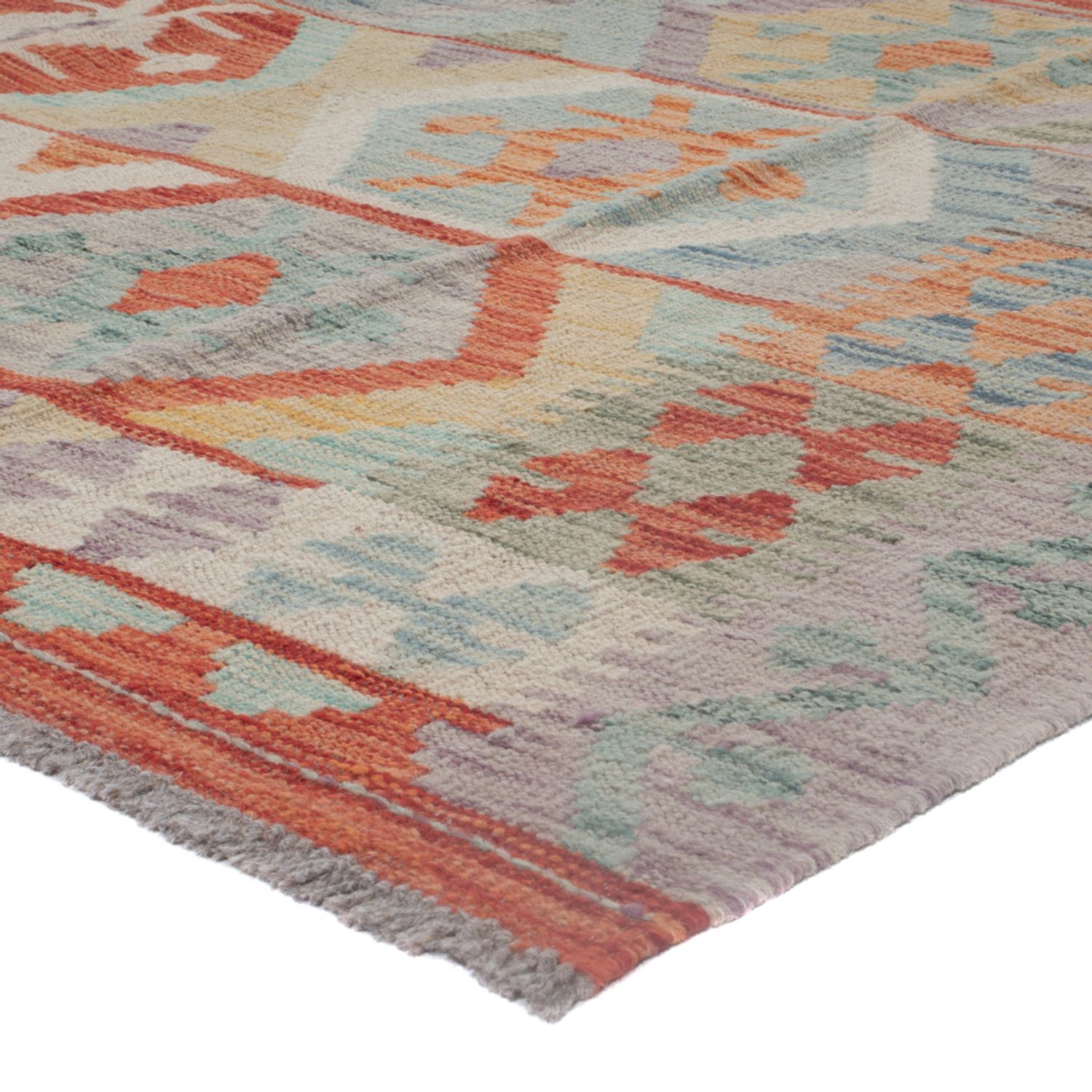 Kelim Rug - Splash - 249 x 180 cm - multicolored