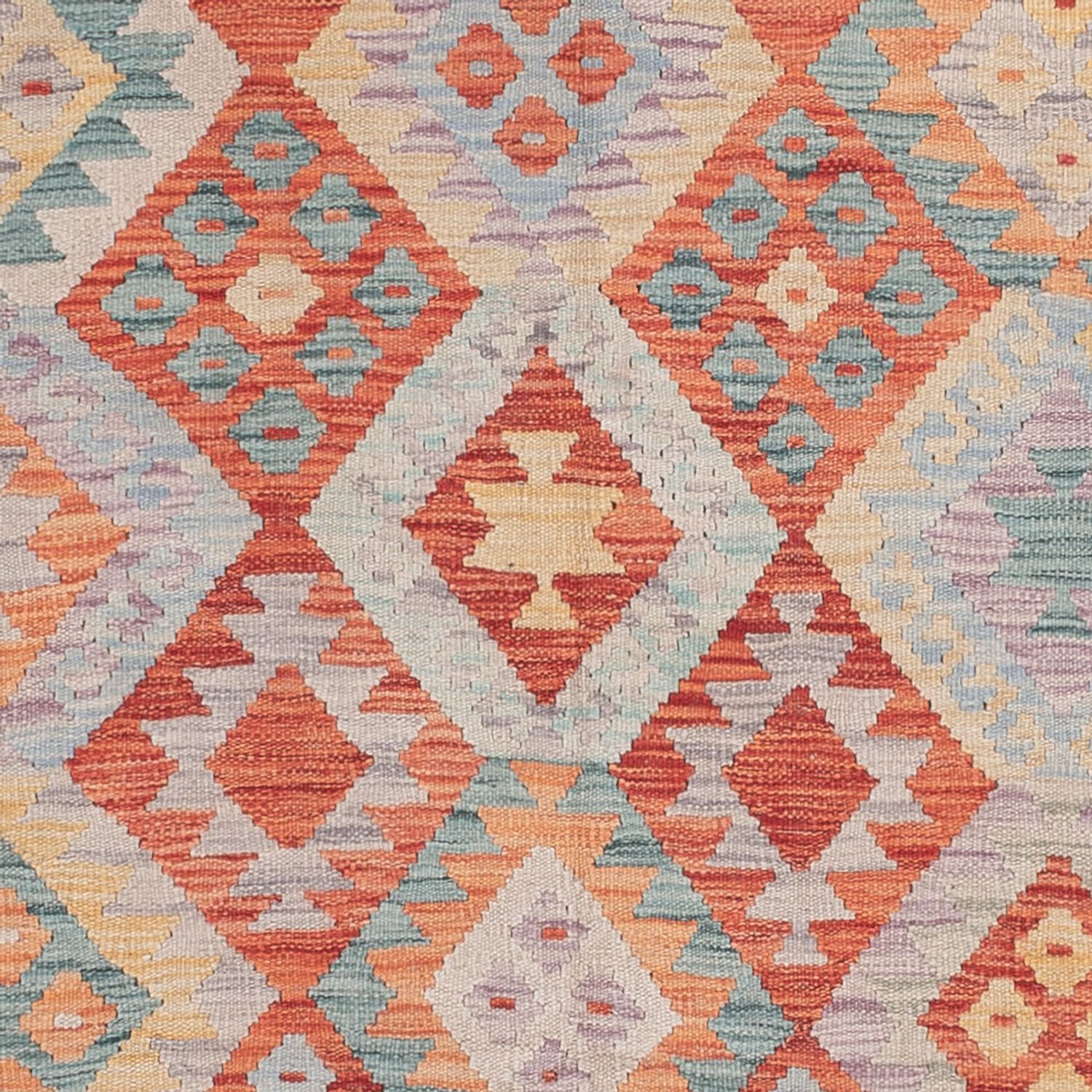 Kelim Rug - Splash - 246 x 173 cm - multicolored