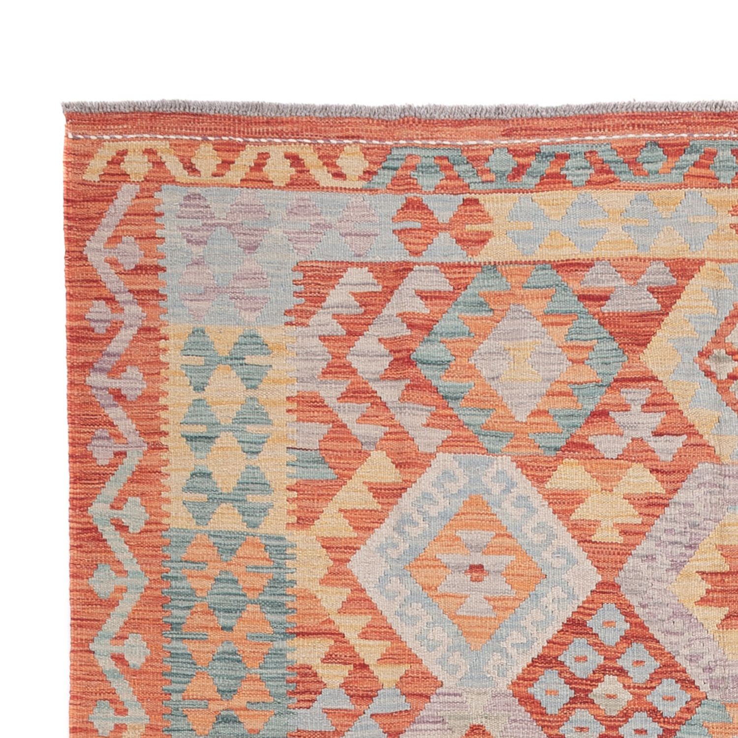 Kelim Rug - Splash - 246 x 173 cm - multicolored