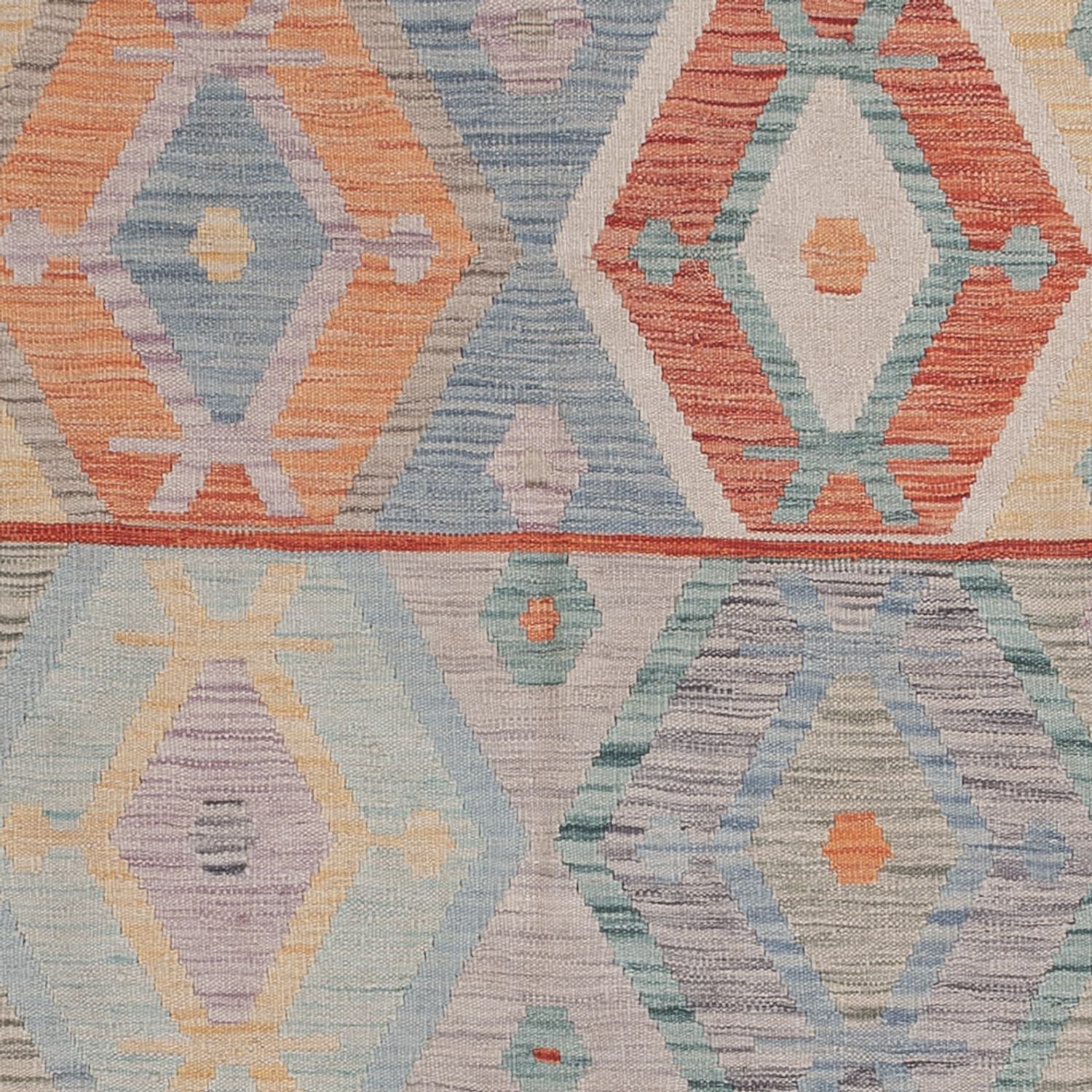 Kelim Rug - Splash - 250 x 181 cm - multicolored