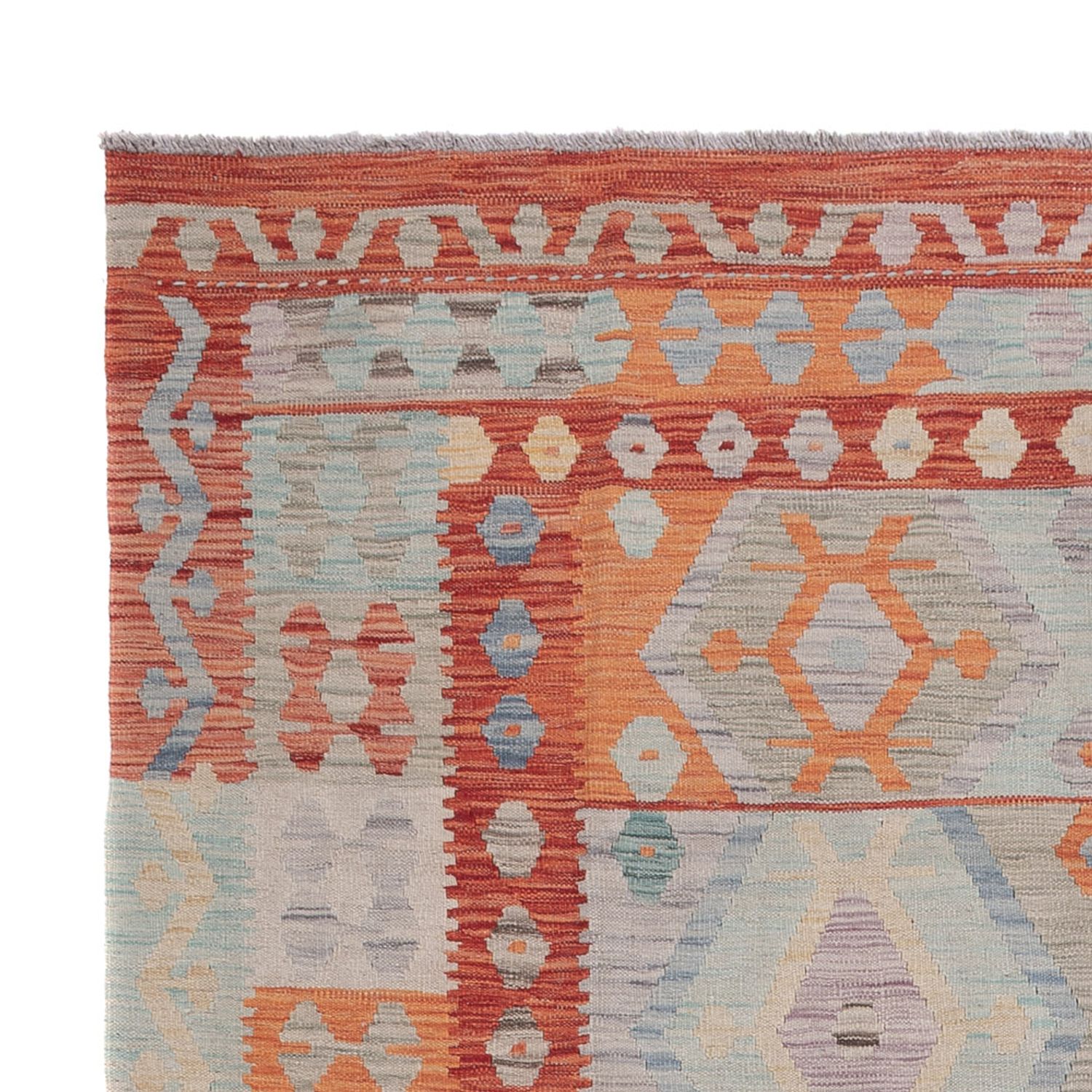 Kelim Rug - Splash - 250 x 181 cm - multicolored