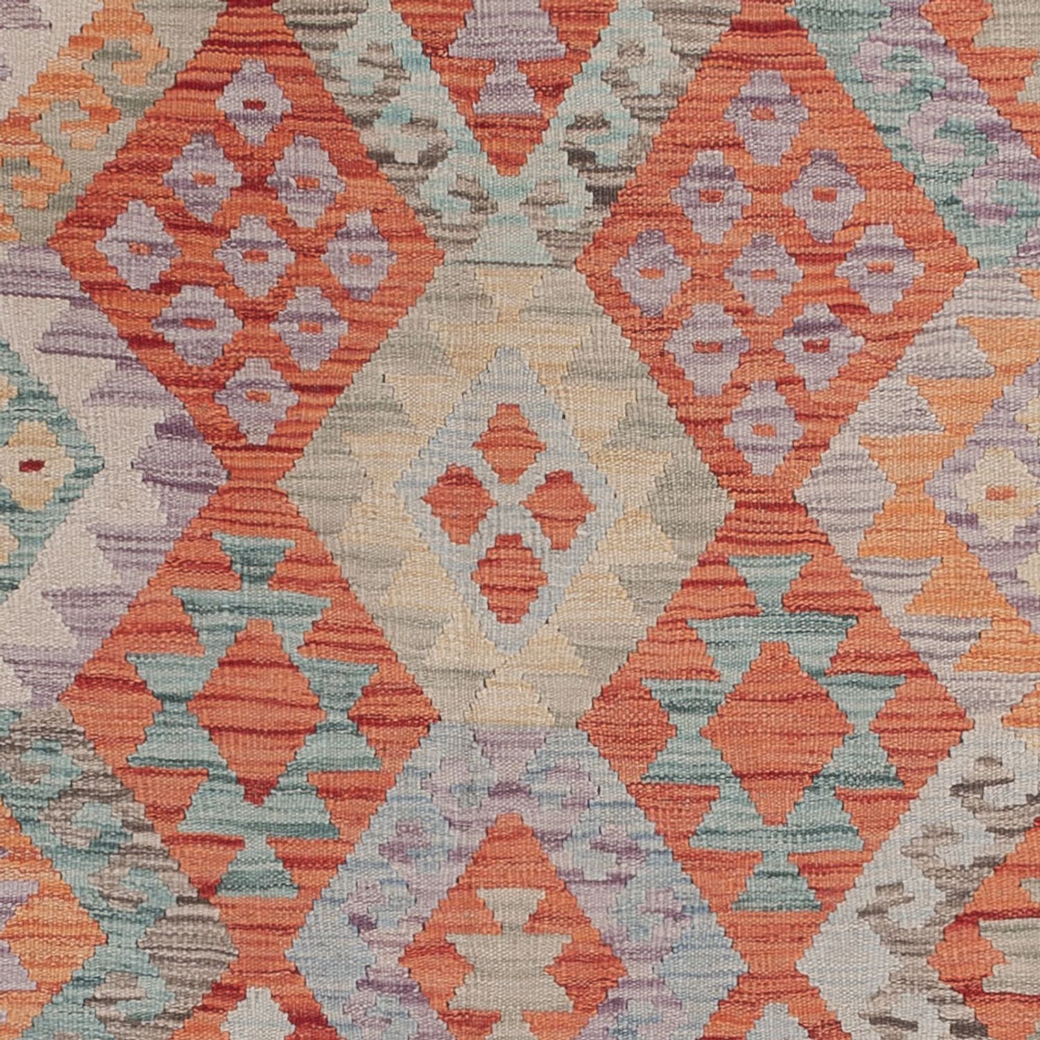 Kelim Rug - Splash - 243 x 178 cm - multicolored