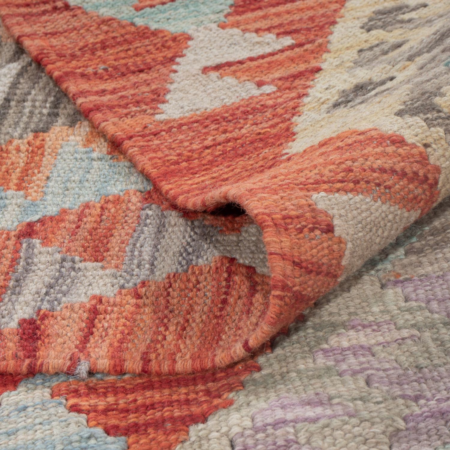 Kelim Rug - Splash - 236 x 180 cm - multicolored