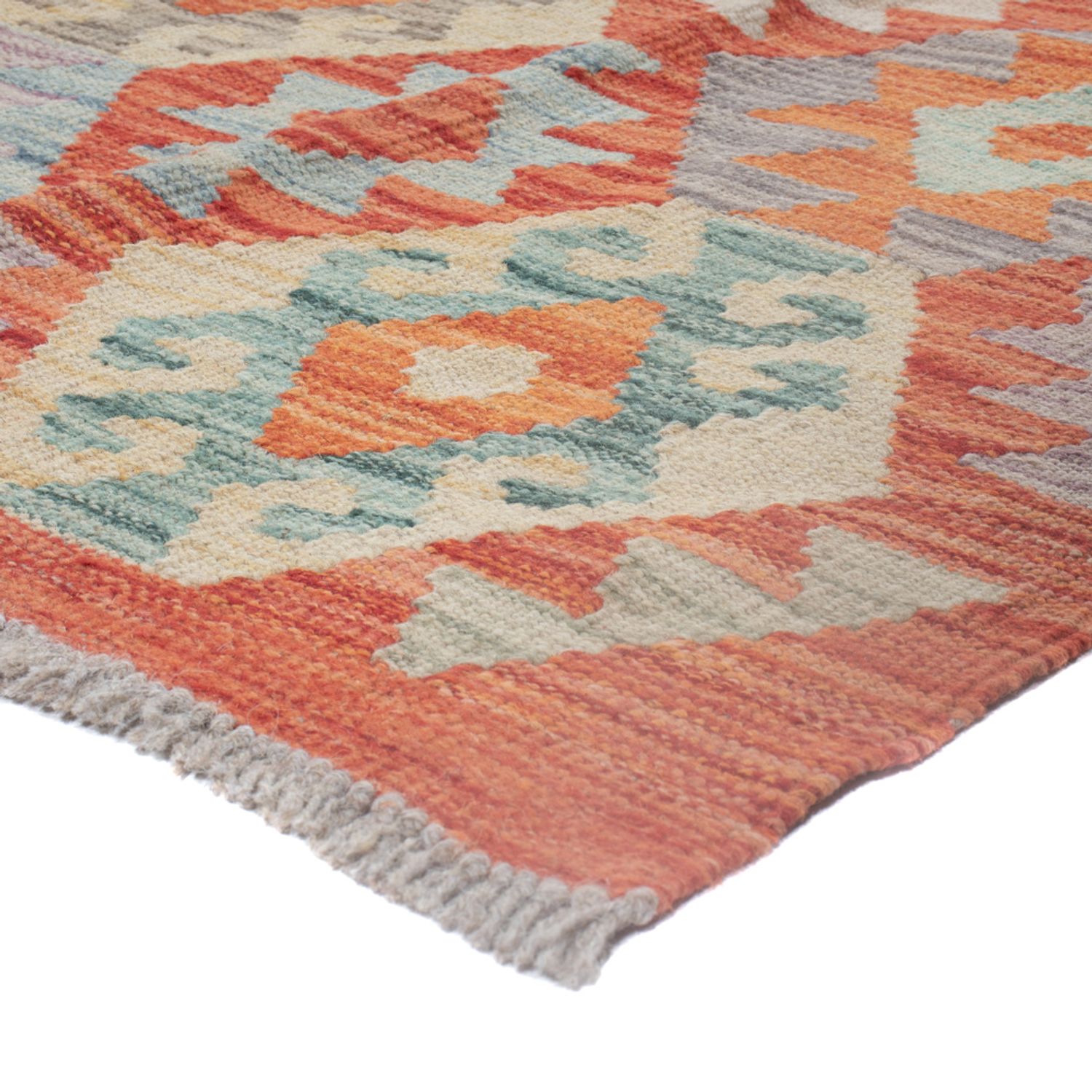 Kelim Rug - Splash - 240 x 175 cm - multicolored