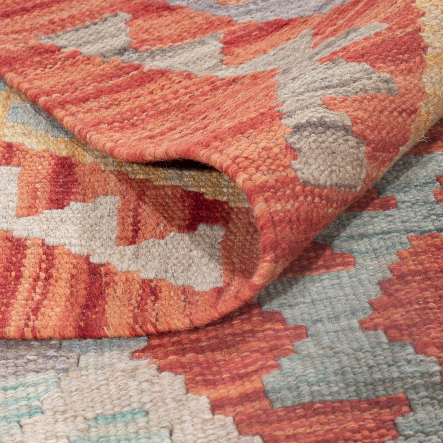 Kelim Rug - Splash - 240 x 175 cm - multicolored