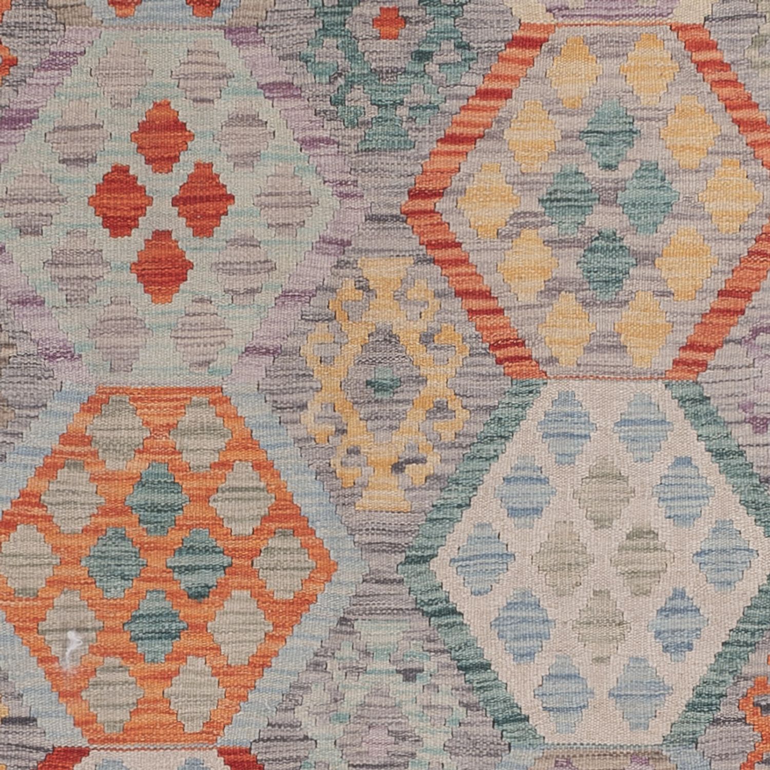 Kelim Rug - Splash - 238 x 175 cm - multicolored