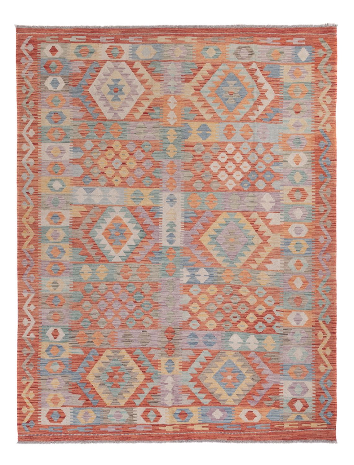Kelim Rug - Splash - 240 x 181 cm - multicolored
