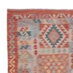 Kelim Rug - Splash - 243 x 180 cm - multicolored