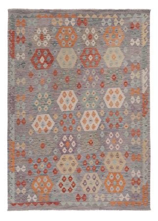 Kelim Rug - Splash - 242 x 177 cm - multicolored