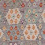 Kelim Rug - Splash - 242 x 177 cm - multicolored