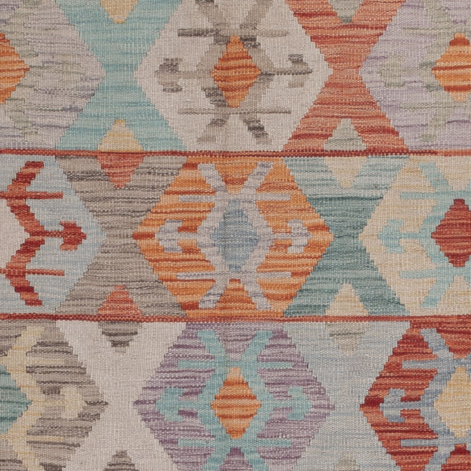 Kelim Rug - Splash - 236 x 173 cm - multicolored