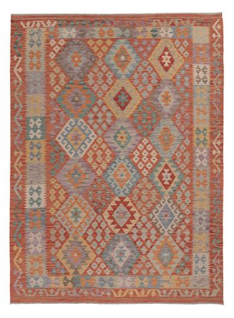 Kelim Rug - Splash - 243 x 178 cm - multicolored