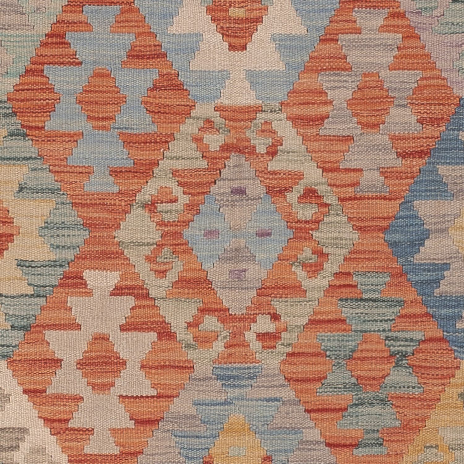 Kelim Rug - Splash - 243 x 178 cm - multicolored