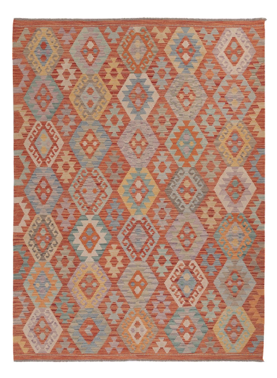 Kelim Rug - Splash - 240 x 178 cm - multicolored