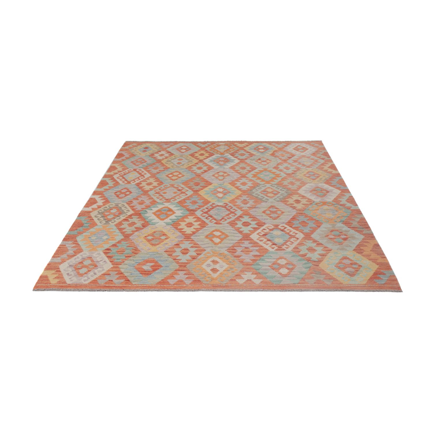 Kelim Rug - Splash - 240 x 178 cm - multicolored