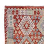 Kelim Rug - Splash - 252 x 182 cm - multicolored