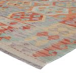 Kelim Rug - Splash - 242 x 178 cm - multicolored