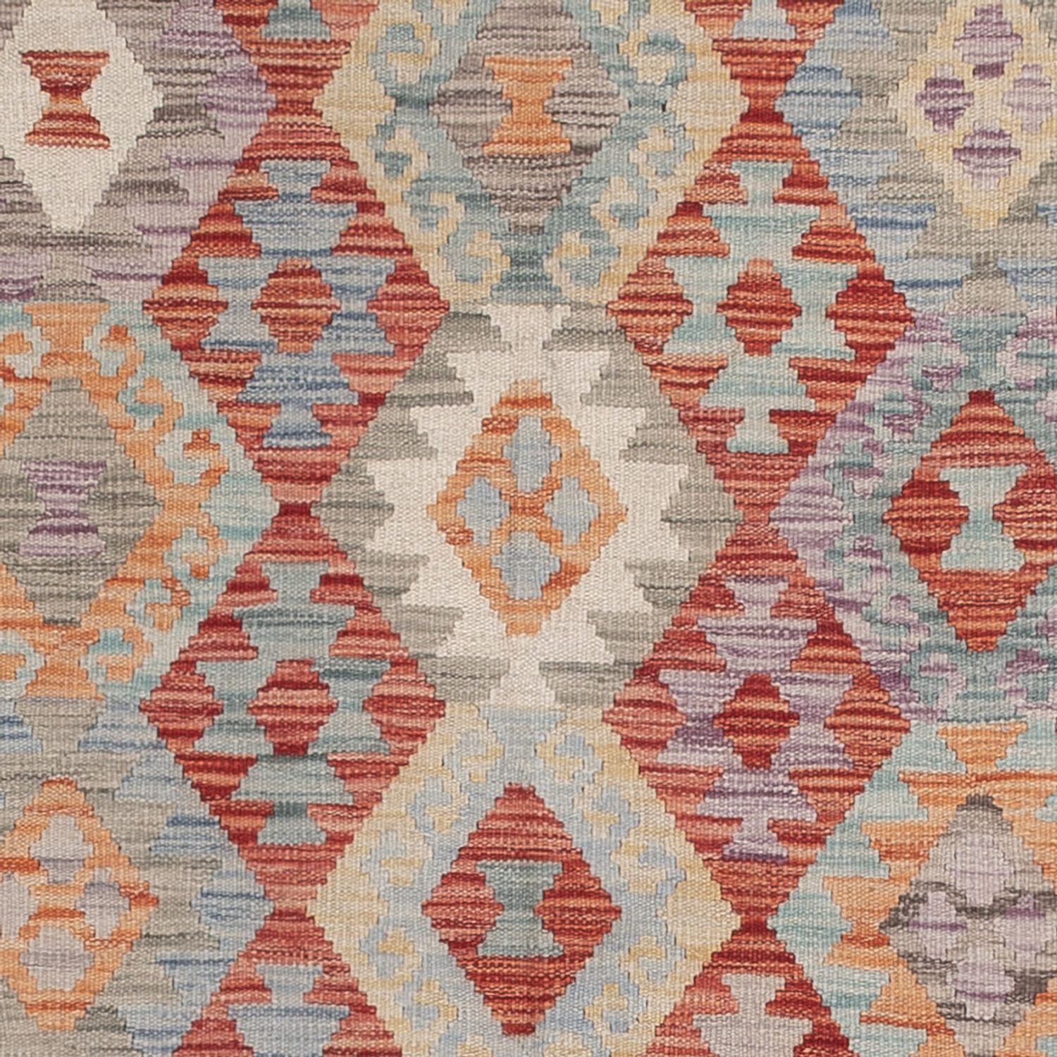 Kelim Rug - Splash - 224 x 166 cm - multicolored