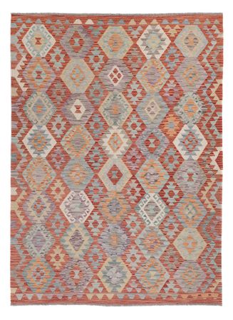 Kelim Rug - Splash - 224 x 166 cm - multicolored