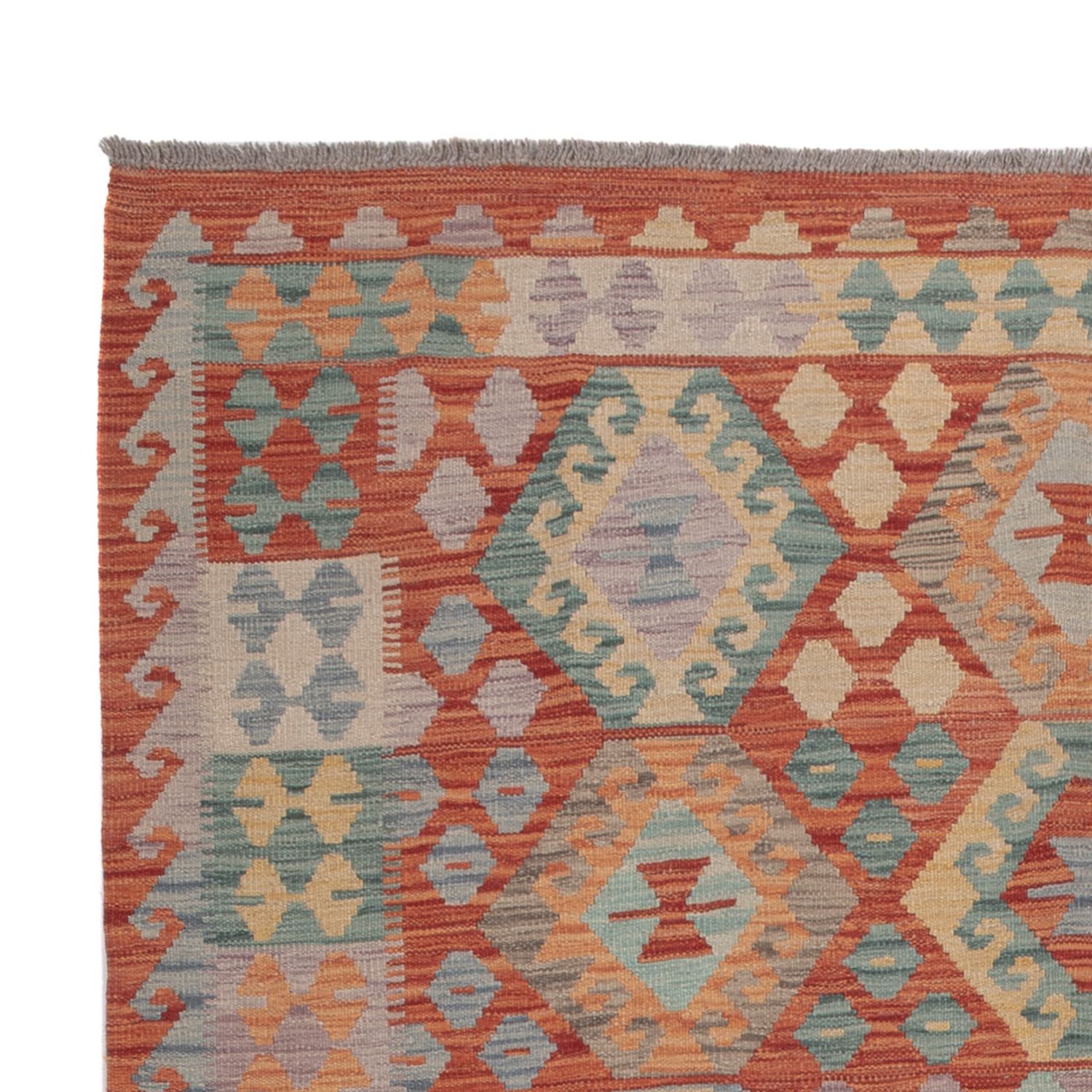 Kelim Rug - Splash - 250 x 181 cm - multicolored